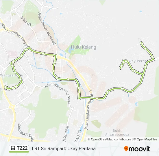 T222  Line Map