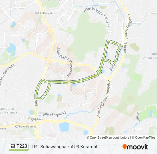 T223  Line Map