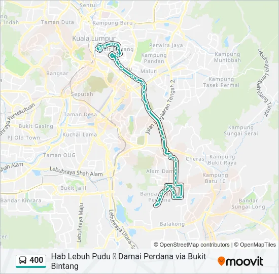 400  Line Map