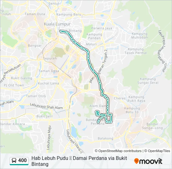 400  Line Map