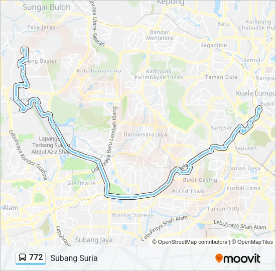 772  Line Map