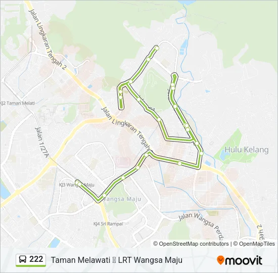 222  Line Map