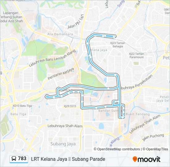783  Line Map