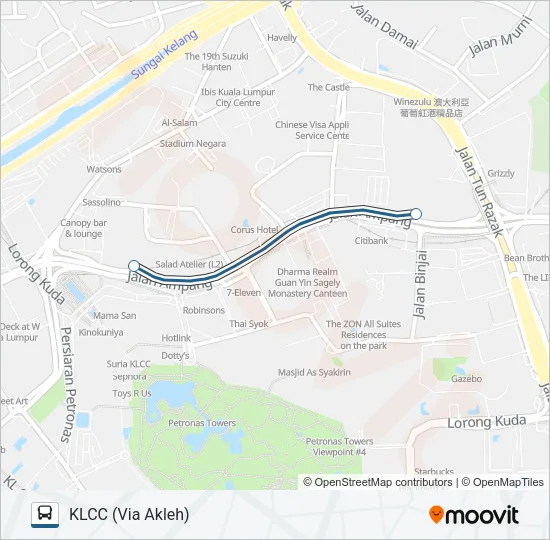 DS01(PM) Bus Line Map