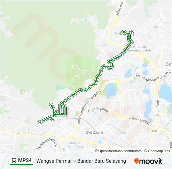 MPS4 Bus Line Map