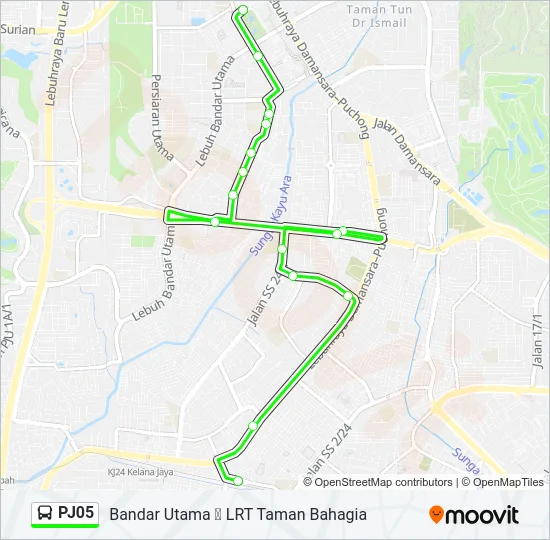 PJ05  Line Map