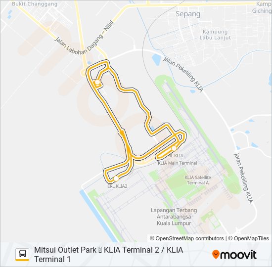 MOPK bus Line Map