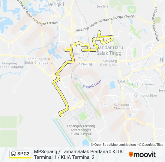 SPG2 Bus Line Map