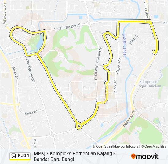 KJ04  Line Map