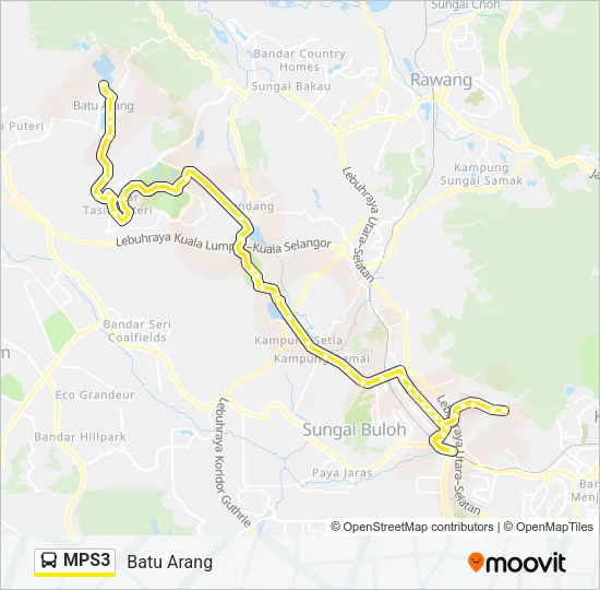 MPS3  Line Map