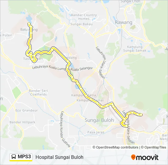 MPS3  Line Map