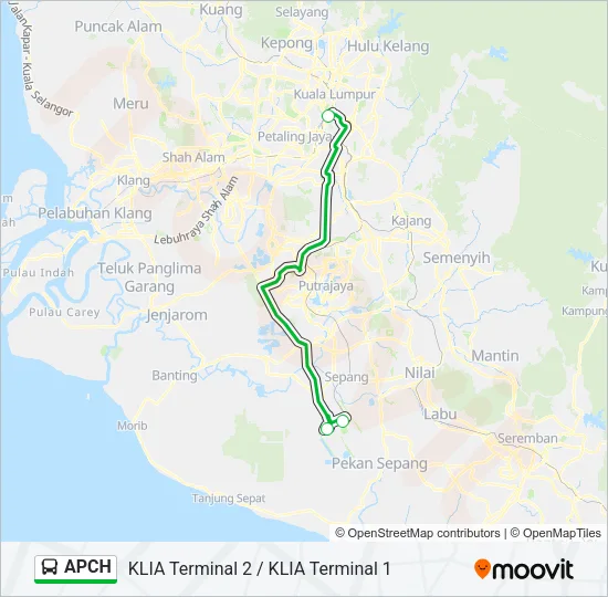 APCH Bus Line Map