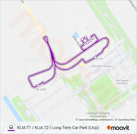 LTCP Bus Line Map