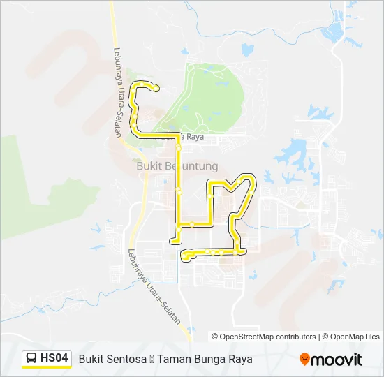 HS04 Bus Line Map