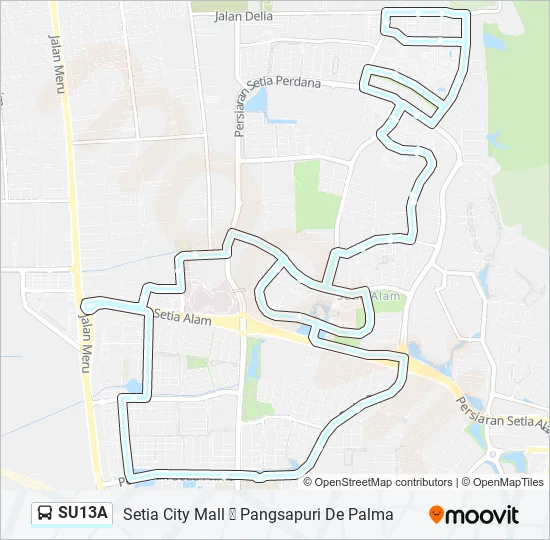 SU13A  Line Map