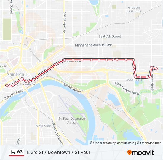 Map and Directions to Ray And Platform in Saint Paul, MN
