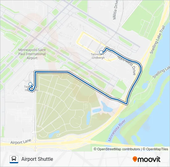 BLUE LINE BUS Bus Line Map