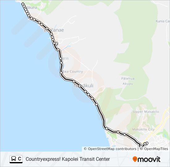 c Route Schedules, Stops & Maps Countryexpress! Kapolei Transit