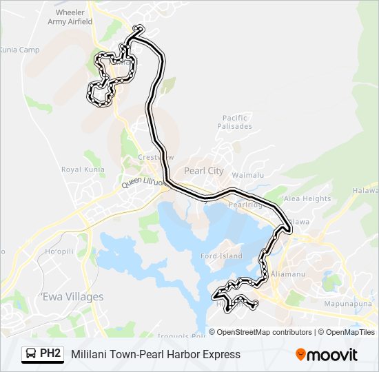 PH2 Bus Line Map