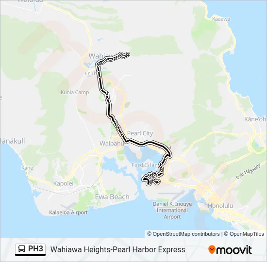 PH3 Bus Line Map