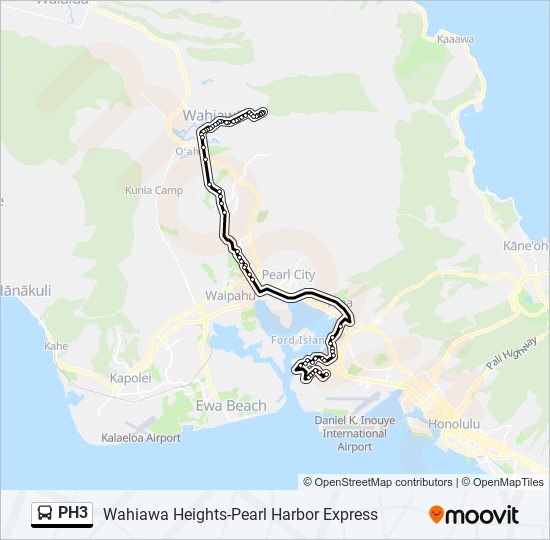 PH3 bus Line Map