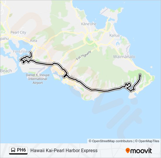 PH6 bus Line Map