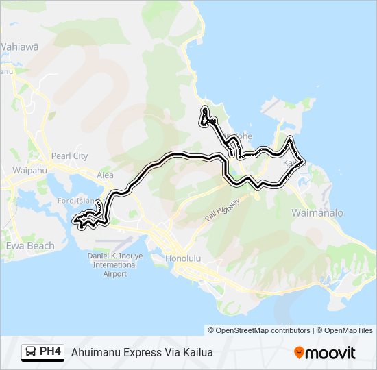 PH4 Bus Line Map