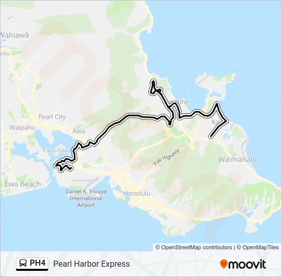 PH4 Bus Line Map