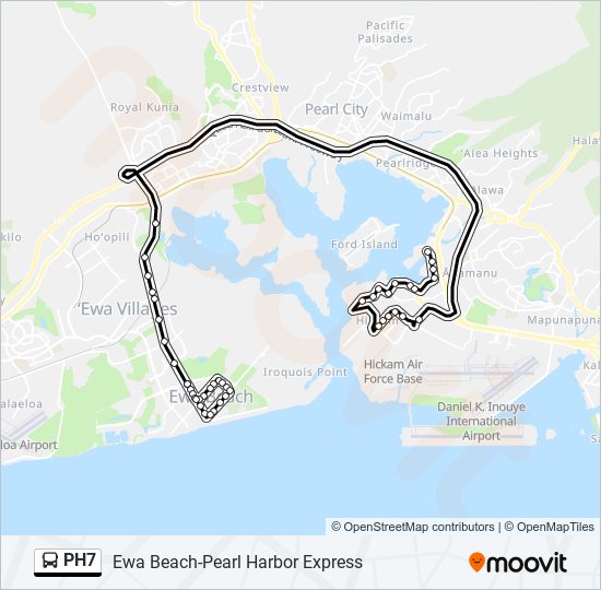PH7 bus Line Map