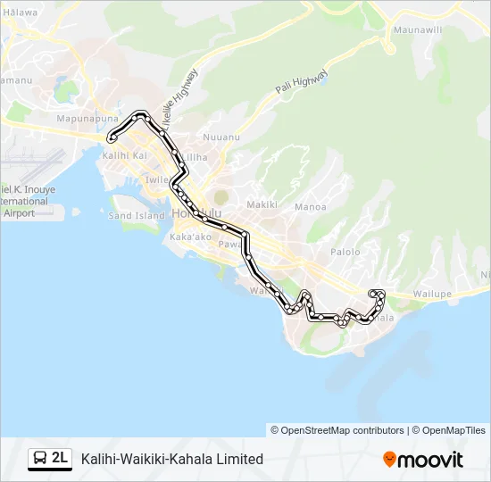 2L Bus Line Map