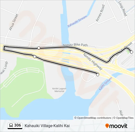 306 Bus Line Map