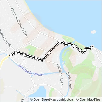 671 Route: Schedules, Stops & Maps - Lanikai (Updated)