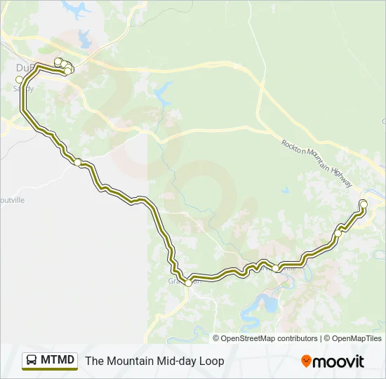 MTMD Bus Line Map