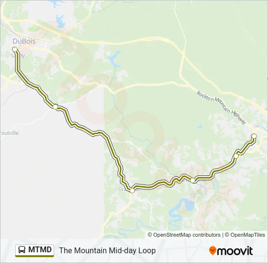 MTMD Bus Line Map