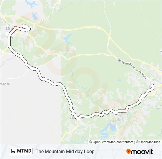 MTMD bus Line Map