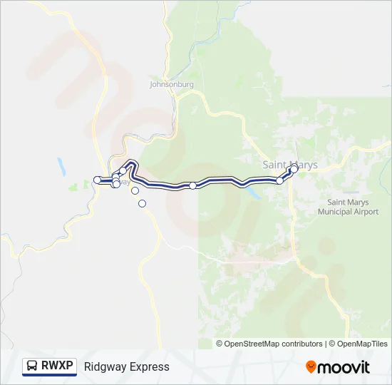 RWXP Bus Line Map