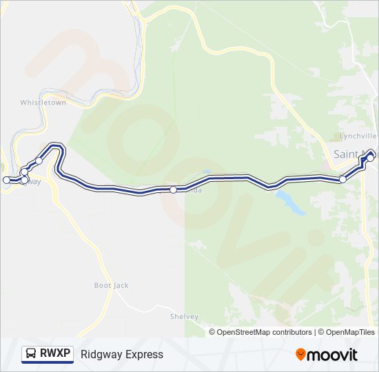 RWXP bus Line Map