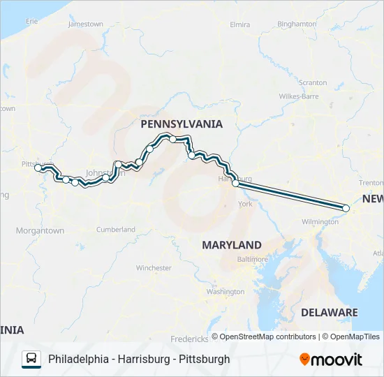 GREYHOUND US0400S Bus Line Map
