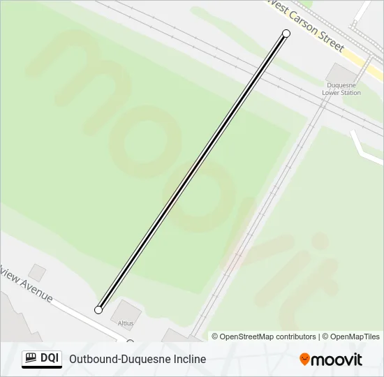 DQI Funicular Line Map
