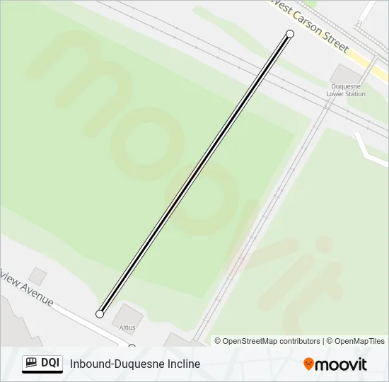 DQI Funicular Line Map