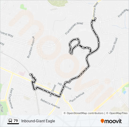 79 Route: Schedules, Stops \u0026 Maps 