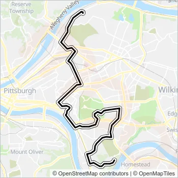 34ルート 93 Route: Schedules, Stops & Maps - Inbound-Glen Hazel (Updated)