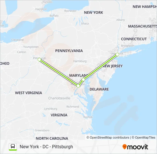 FLIXBUS 2654 Route Schedules, Stops & Maps New York Midtown (31st St