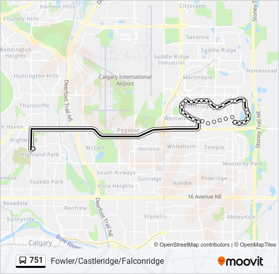 751 Route: Schedules, Stops & Maps - James Fowler Hs (Updated)