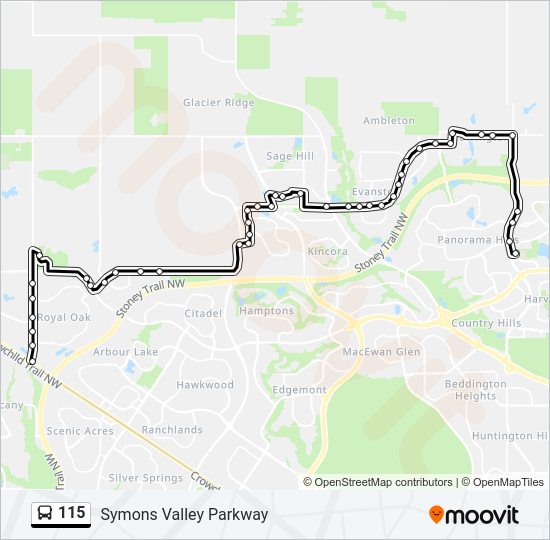 115 Route Schedules Stops Maps Tuscany