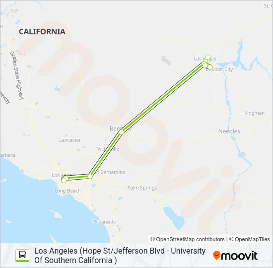 FLIXBUS 2030 Bus Line Map