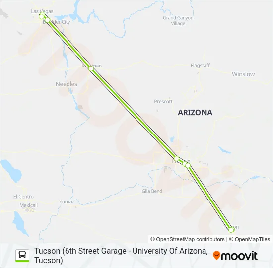 FLIXBUS 2040 Bus Line Map