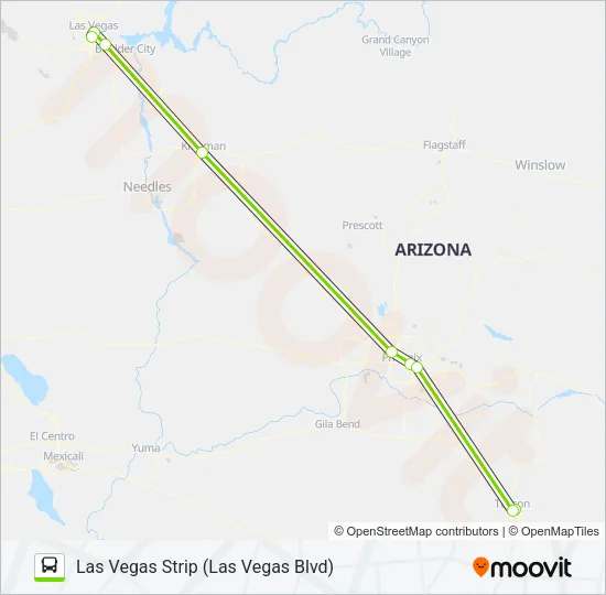FLIXBUS 2040 Bus Line Map