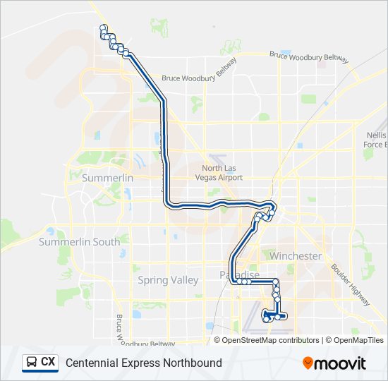deuce Route: Schedules, Stops & Maps - Deuce on the Strip Northbound  (Updated)