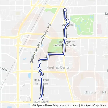 LVM Monorail Line Map